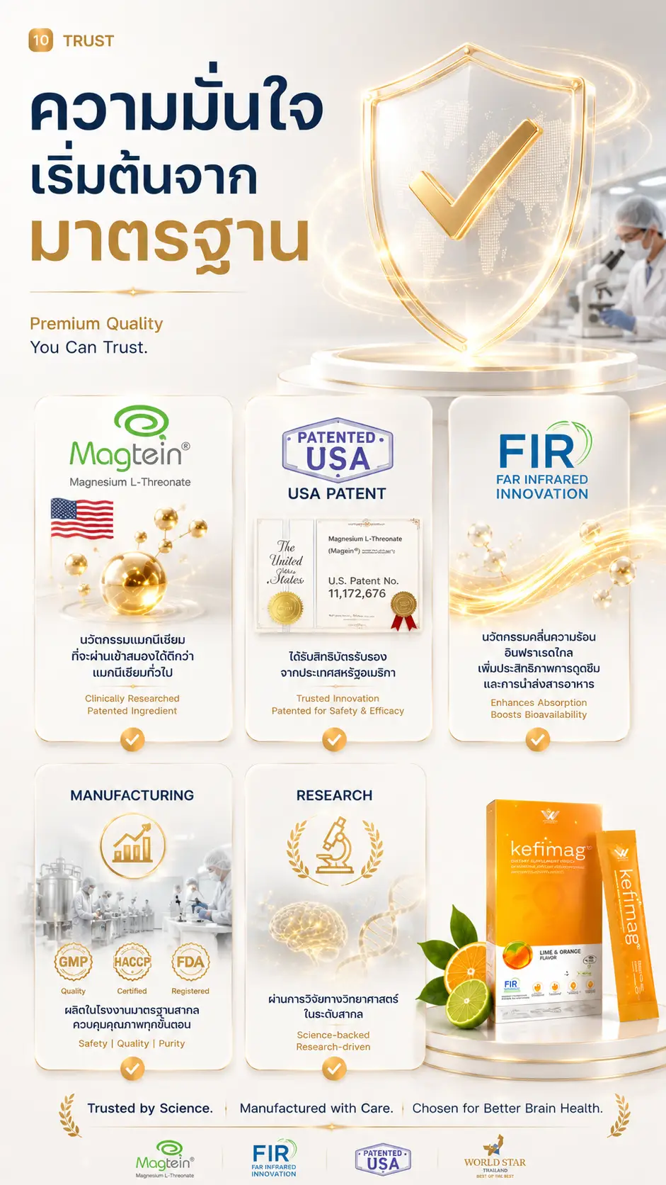 Kefimag เคฟีแมก โภชนาการ อาหารสมอง brain nutrition longevity 09 1